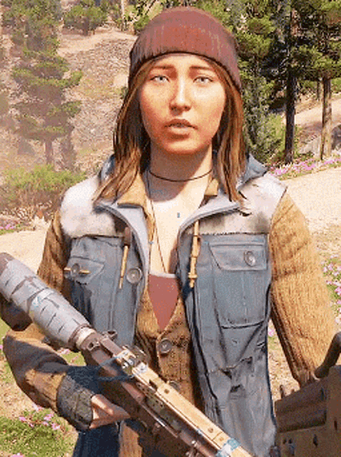 Carmina Rye Far Cry5 Gif GIF