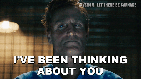 Carnage Cletus Kasady Thinking GIF