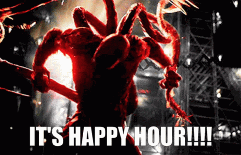 Carnage It's Happy Hour GIF