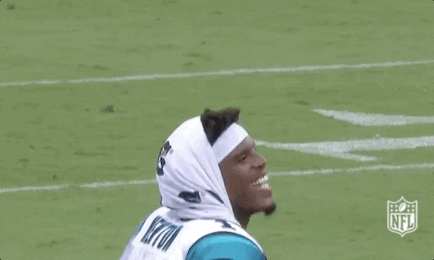 Carolina Panthers Cam Newton Doing Jumping Jacks GIF