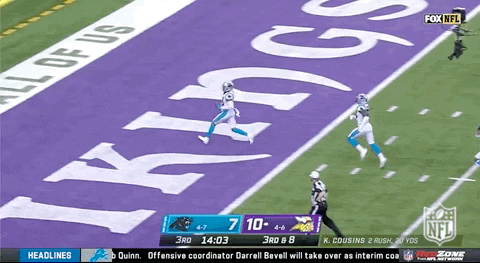 Carolina Panthers Jeremy Chinn Touchdown GIF