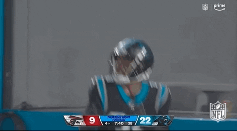 Carolina Panthers Myles Hartsfield Jumping GIF