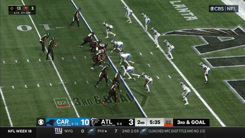 Carolina Panthers Vs Atlanta Falcons Football Game GIF