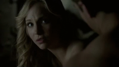 Caroline Forbes Talking To Tyler GIF