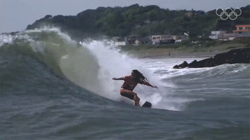 Caroline Marks Olympic Surfing GIF