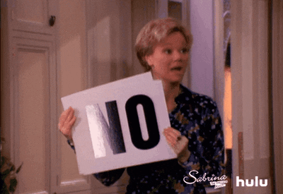 Caroline Rhea No! GIF