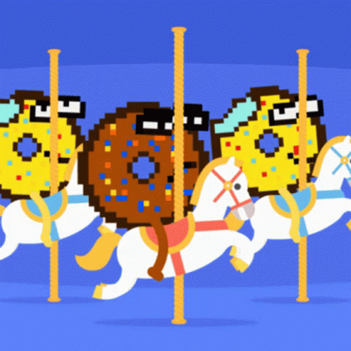 Carousel Time To Make The Donuts GIF