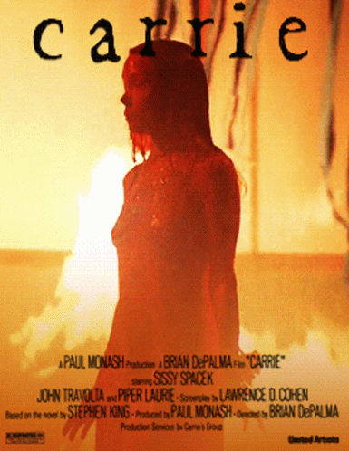 Carrie Poster with Woman