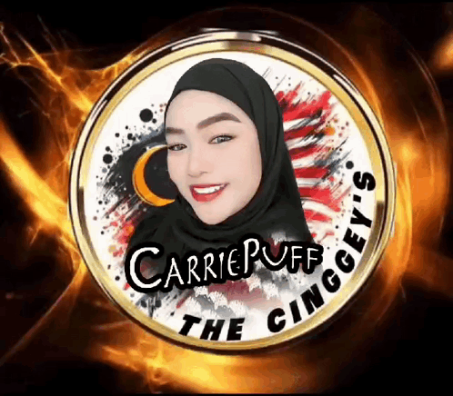 Carrie Puff Logo Woman in Hijab