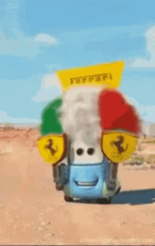 Ferrari Cars Movie GIF