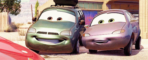 Cars Movie Van Minny GIF