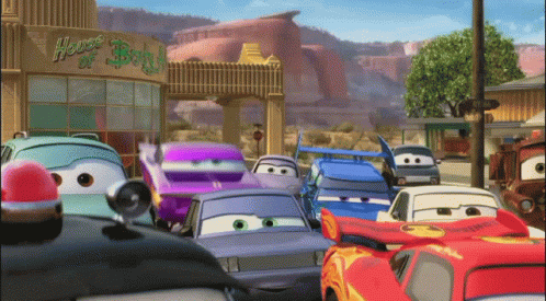 Ramone Cars Movie GIF