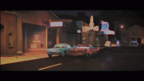 Cars Movie Mater Flashbacks GIF