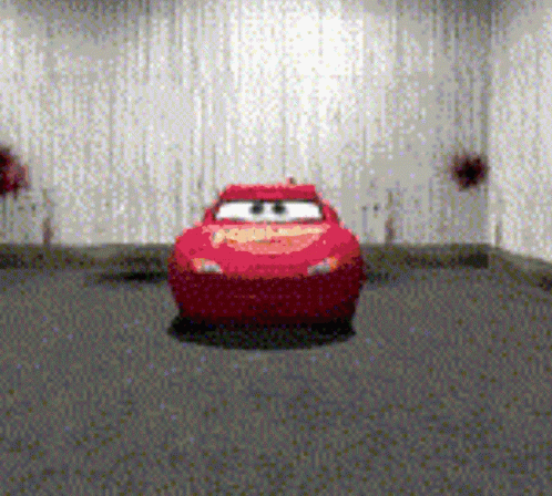 Cars Lightning Mcqueen Explode GIF