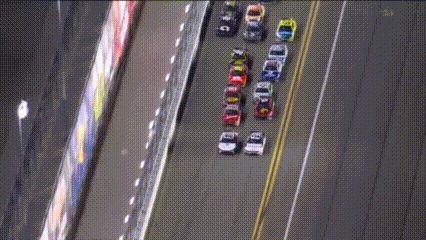 Cars Driving With Number 8 on Road