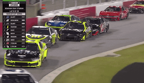 Cars Racing Nascar Cup Series