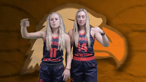 Carson Athletics Funny Salute GIF
