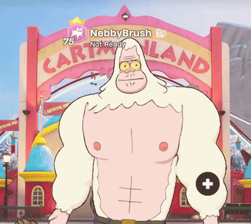 Cartland Sign Cartoon Character