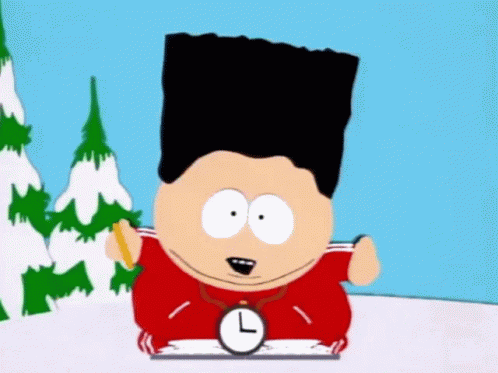 Eric Cartman Flat Top Hair Cut GIF