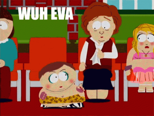 Sassy Drag Queen Eric Cartman On Stage GIF