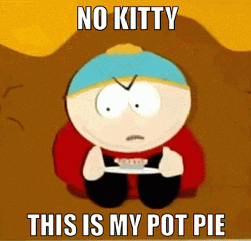 Eric Cartman Arguing With Kitty GIF