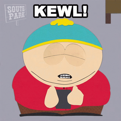 Eric Cartman Playing Video Game Kewl GIF