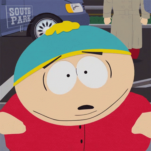 Confused Eric Cartman Blank Gaze GIF