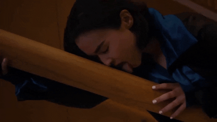 Cartman Licking Tears In The Railings GIF