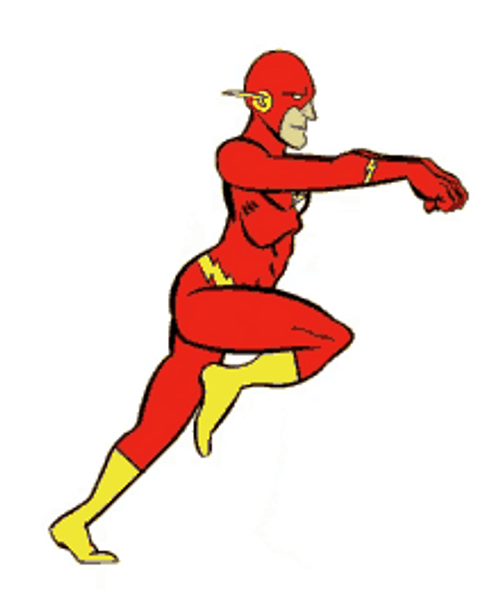 Cartoon Art Flash Dancing GIF