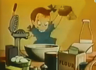 Cartoon Baking GIF