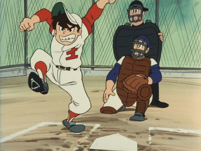 Cartoon Baseball Player With Letter H