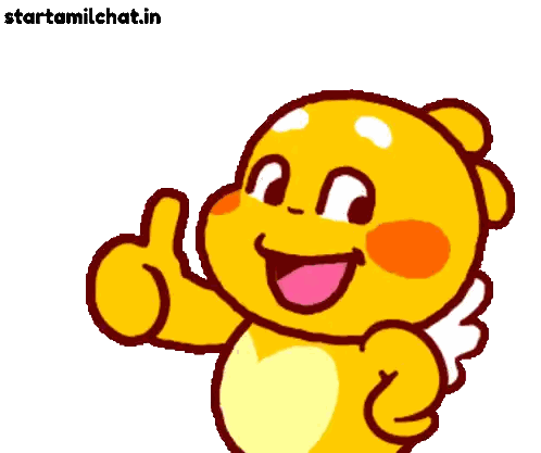 Cartoon Bear Giving Thumbs Up
