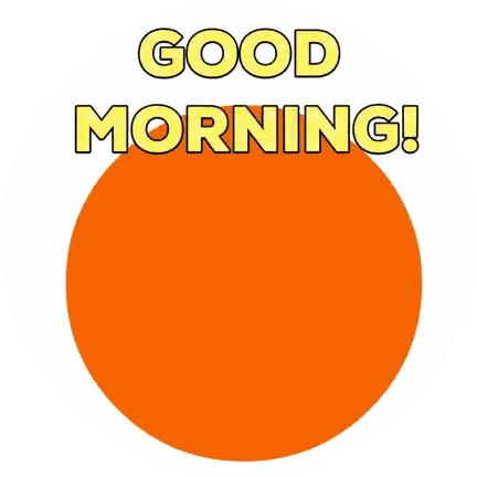 Cartoon Bear Saying Good Morning