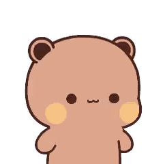 Cartoon Bear With Chinese Writing
