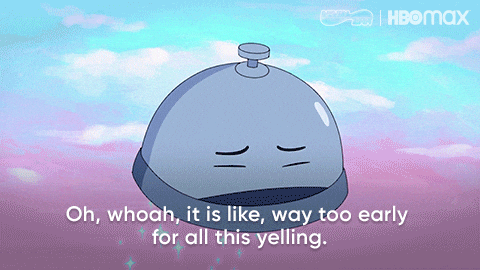 Cartoon Bell Oh Whoah Too Early for Yelling