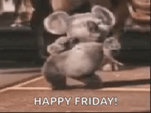 Cartoon Bird Looking at Friday the 13th Calendar