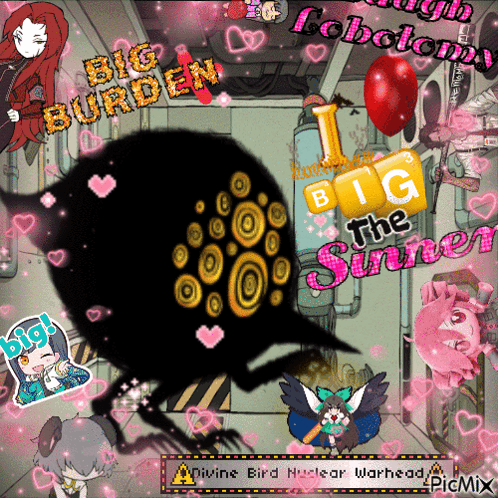 Cartoon Bird Saying Big Burden Big G The Sinners GIF