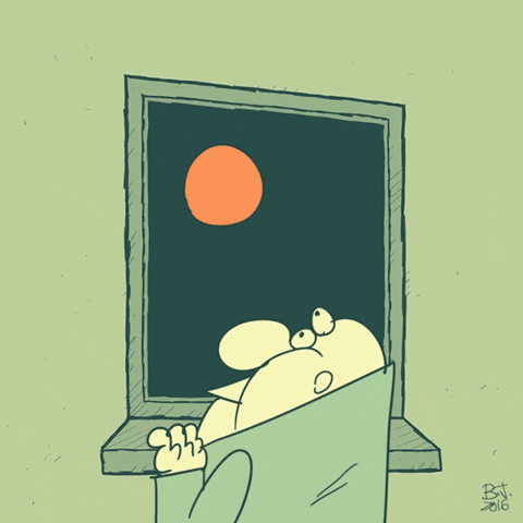 Cartoon Bites Burger GIF