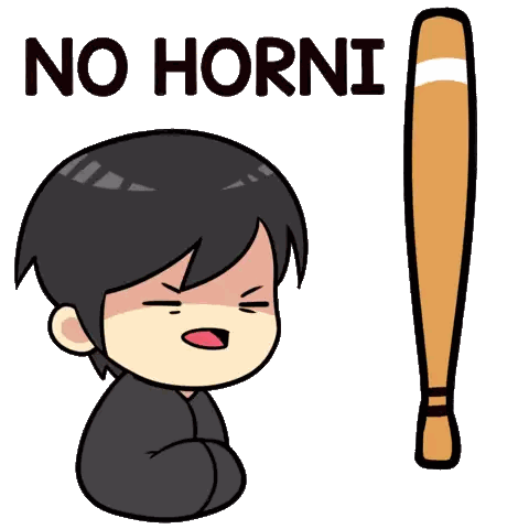 Cartoon Boy No Horni