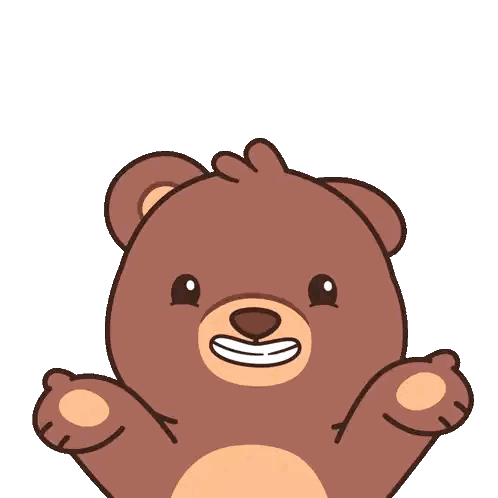 Cartoon Brown Teddy Bear