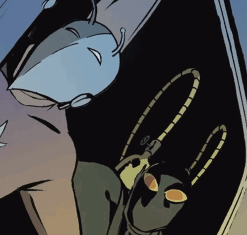 Cartoon Bug With Long Antennae