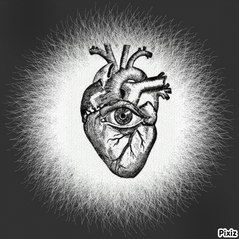 Cartoon Bunny Holding Paper With Heart And Pen GIF