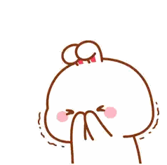 Cartoon Bunny Holding Red Heart Over Head