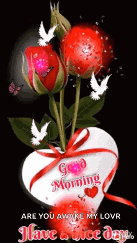 Cartoon Bunny Saying Good Morning Sister GIF