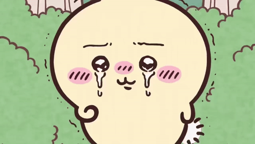 Cartoon Bunny With Tears