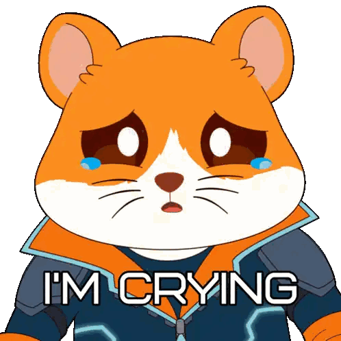 Cartoon Cat Crying I'm Crying