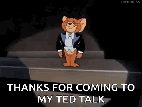 Cartoon Cat Holding Thank You Sign