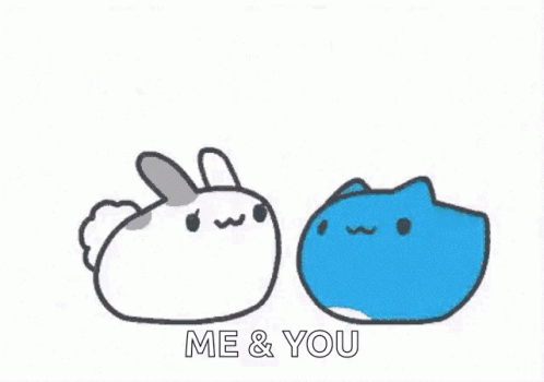 Cartoon Cat Laying Down With Heart Coming Out of Nose