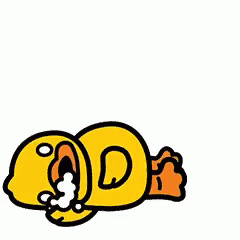 Cartoon Cat Lying Down Looking At Phone GIF