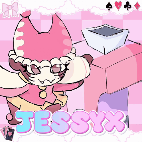 Cartoon Cat Named Jessyx